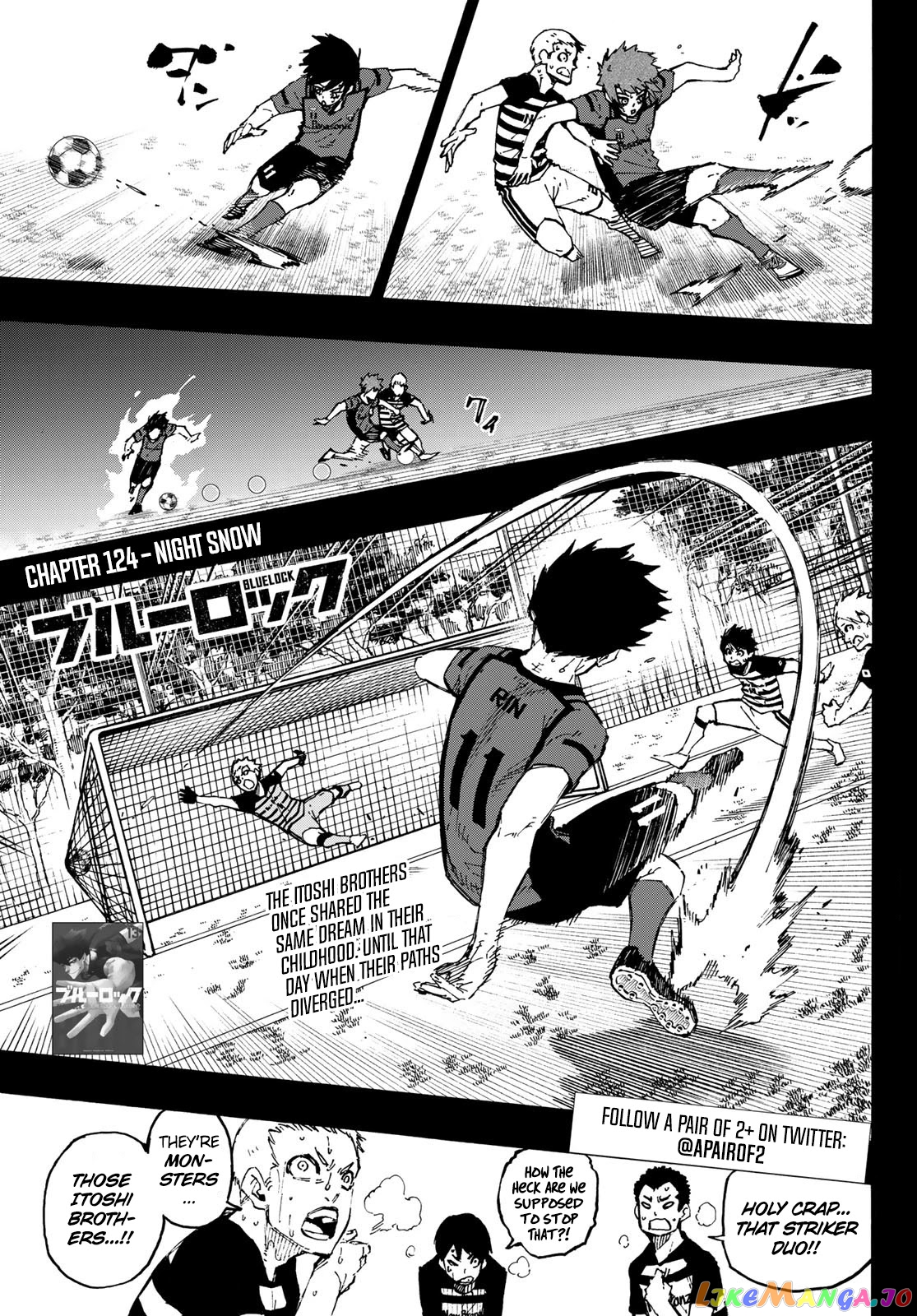 Blue Lock Chapter 124 image 01